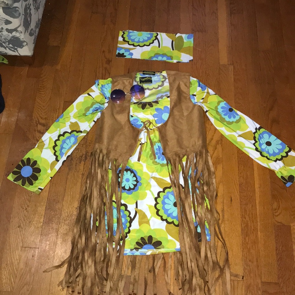 ✌🏻🕸💀🌈Hippie Halloween costume